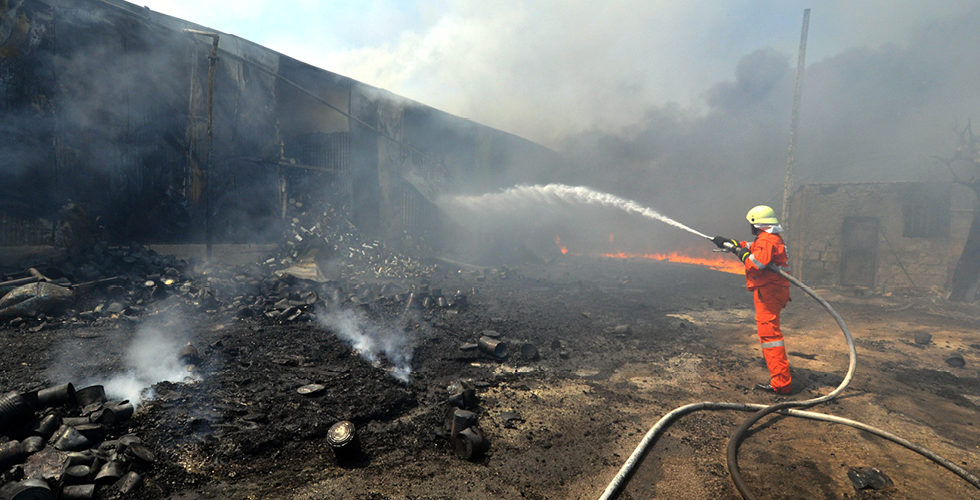 spegnere incendi papa charlie